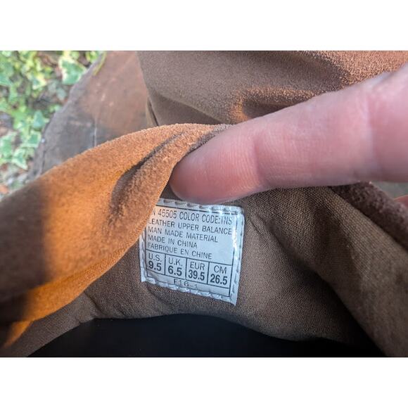 SKETCHER Brown suede Slouch Lace Up womens boots Size 9.5 Bohemian Hippie Earthy - Picture 8 of 9